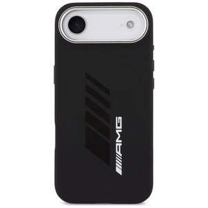 AMG silikoninis didelių rombų magnetinis dėklas telefonui iPhone Air - juodas