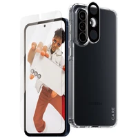 CARE by PanzerGlass Flagship 3in1 dėklas, stiklas ir objektyvo apsauga Samsung Galaxy A56 5G - skaidrus
