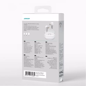 Bluetooth гарнитура Joyroom "JR-BB1" Белый (Bluetooth 5.3)