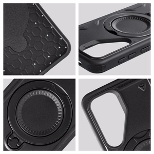 Dėklas telefonui FROST ARMOR skirtas GOOGLE Pixel 9 / 9 Pro juodas