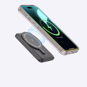 AmazingThing Titan Pro Mag dėklas su magnetiniu žiedu iPhone 16 Pro - pilkas