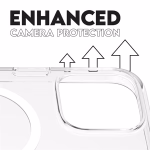 CARE by PanzerGlass Flagmano dėklas telefonui iPhone 16 Pro Max 6.9" baltas/baltas Magnetinis 1340