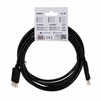 Savio CL-137 „DisplayPort“ kabelis 3 m Juoda