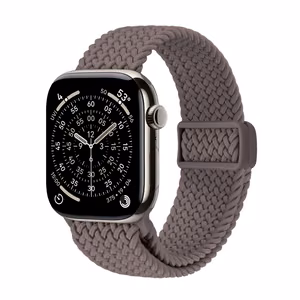 Crong Wave Band pintas Apple Watch dirželis, 44/45/46/49 mm, rudas
