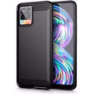Case for Realme 8 Carbon black