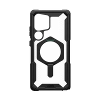 UAG Plasma XTE Magnetinis Dėklas su Magnetiniu Moduliu Samsung Galaxy S25 Ultra 5G - permatomas juodas