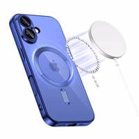 Tech-Protect MagFlex MagSafe dėklas iPhone 17 skaidrus tamsiai mėlynas