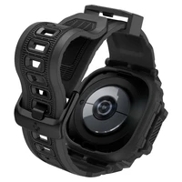 Spigen Rugged Armor Pro dėklas laikrodžiui Samsung Galaxy Watch Ultra (47mm) - matinis juodas