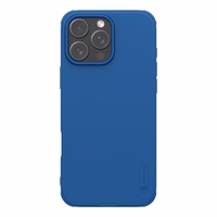 Nillkin Super Frosted Shield Pro Magnetinis dėklas telefonui iPhone 16 Pro - mėlynas