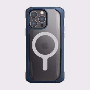 Raptic X-Doria Apsauginis dėklas iPhone 14 Pro Max su Magnetine šarvuota danga mėlyna