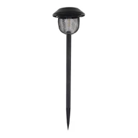Forever Light Solar LED Lamp Steel Post SUNARI FLS-30 black