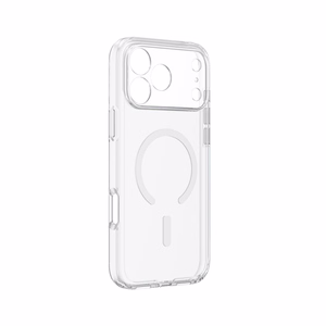 AmazingThing Minimal Mag Lens dėklas, skirtas iPhone 18 Pro Max, su kameros apsauga ir dirželio tvirtinimu, suderinamas su MagSafe – spalva: skaidri