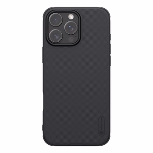 Nillkin Super Frosted Shield Pro dėklas iPhone 16 Pro Max - juodas
