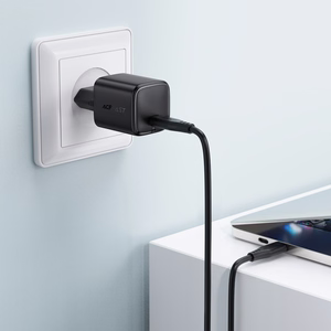 Acefast A119 GaN PD 45W USB-C Tinklo įkroviklis - juodas