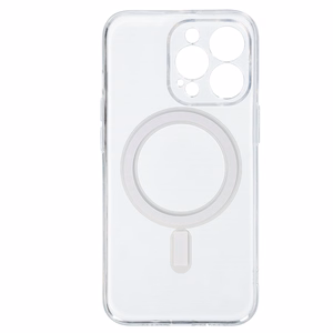 TEL PROTECT MagSilicone dėklas telefonui Iphone 13 Pro skaidrus