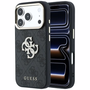 Dėklas, skirtas IPHONE 18 Pro /17 Pro (Big Strass Logo 4G) (spalva: ruda)