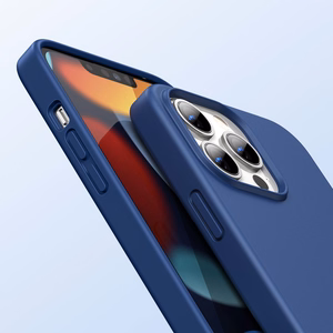 Ugreen apsauginis silikoninis dėklas iPhone 13 žalias