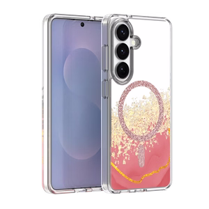 Epoxy Mag dėklas Samsung Galaxy S26 rožinis