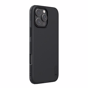 Nillkin Super Frosted Shield Pro dėklas iPhone 16 Pro Max - juodas