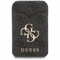 Guess 4G Stand & Mirror Magsafe piniginė su veidrodėliu juodas