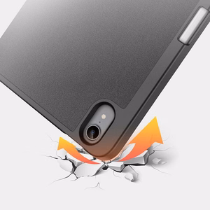 DUX DUCIS dėklas DOMO sulankstomas su pieštuko laikikliu iPad mini 7/6 juodas