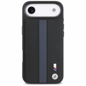 BMW M Perforated Stripe Logo MagSafe dėklas iPhone 17 Air - mėlynas