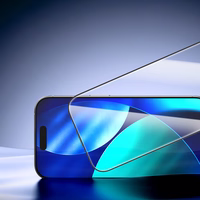 Rock Tempered stiklas Privatumo Full-coverage Anti-static for Iphone 17 Pro