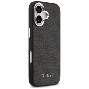 Guess 4G Classic Logo MagSafe dėklas iPhone 17, juodas
