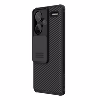 Nillkin CamShield Pro dėklas telefonui Xiaomi Redmi Note 13 Pro+ 5G - juoda