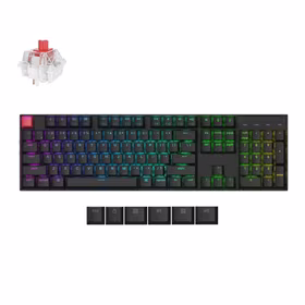 Belaidė klaviatūra KEYCHRON K10 RGB juoda