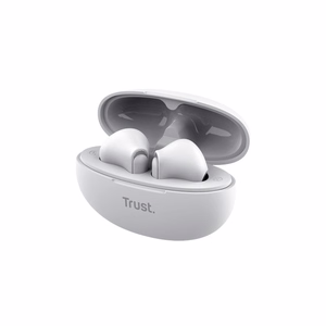 Trust Yavi Bluetooth TWS belaidės į ausis įdedamos ausinės su ENC, baltos