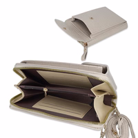 Megztas krepšys telefonui GCW12 smėlio spalvos