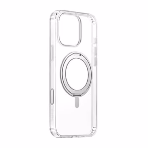 Магнитный чехол с подставкой Baseus SkyRing 360° iP16 Pro (прозрачный)