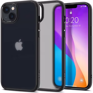 Spigen Ultra Hybrid dėklas telefonui iPhone 14 Plus - matinis juodas