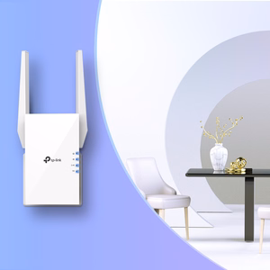 TP-LINK RE505X Tinklo siųstuvas ir imtuvas Balta 10, 100, 1000 Mbit/ai