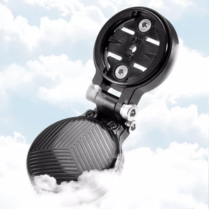 Rockbros WT-2 dviračio kompiuterio laikiklis su vieta AirTag – juodas