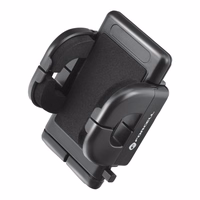 FORCELL F-GRIP paprastas automobilio laikiklis oro ventiliacijai juodas