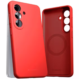 Dėklas Mercury Pure Magsafe Silicon Case Samsung A576 A57 5G raudonas