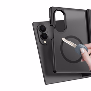 Su MagSafe suderinamas DUX DUCIS YIND dėklas SAMSUNG Z Fold 8 Wide, juodas