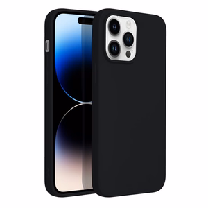 Minkštas dėklas telefonui IPHONE 14 Pro Max juodas