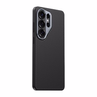 Benks Magnetic Armor Pro Kevlar Dėklas Metal Frame 600D (G050) for Samsung Galaxy S26 Ultra juodas