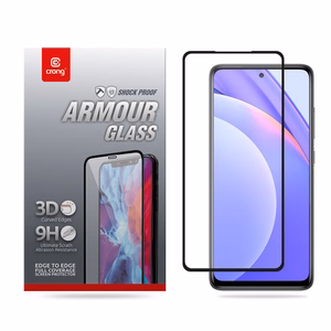 Crong 3D Armor Glass Full Glue 9H grūdintas apsauginis ekrano stiklas, skirtas Xiaomi Mi 10T Lite