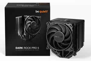 be quiet! Dark Rock Pro 5 procesoriaus oro aušintuvas 120/135 mm juodas 1 vnt.