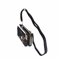 Megztas krepšys telefonui GCW16 juodas