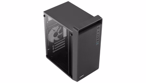 Aerocool PGS CS-109-G-BK-v1 FRGB juodas kompiuterio korpusas