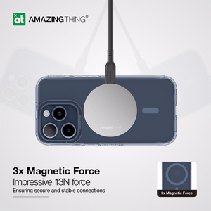 Amazing Thing Minimal magnetinis dėklas MagSafe 6.6FT IP156.7PMMINBU iPhone 15 Pro Max mėlynas