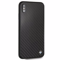 BMW Siganture Carbon dėklas iPhone Xs Max - juodas