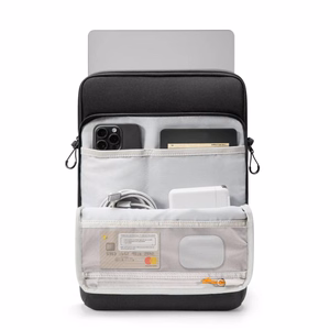 Tech-Protect Defender VR krepšys nešiojamam kompiuteriui 15–16" - juodas