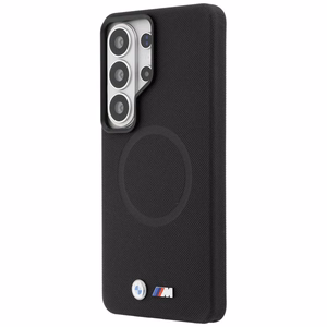 BMW M Metal Logo MagSafe dėklas Samsung Galaxy S26 Ultra, juodas