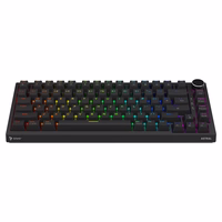 Savio ASTRAL BLACK JADE klaviatūra Žaidimams USB QWERTY JAV tarptautinė versija Juoda